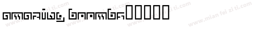 Amazing Boombs字体转换